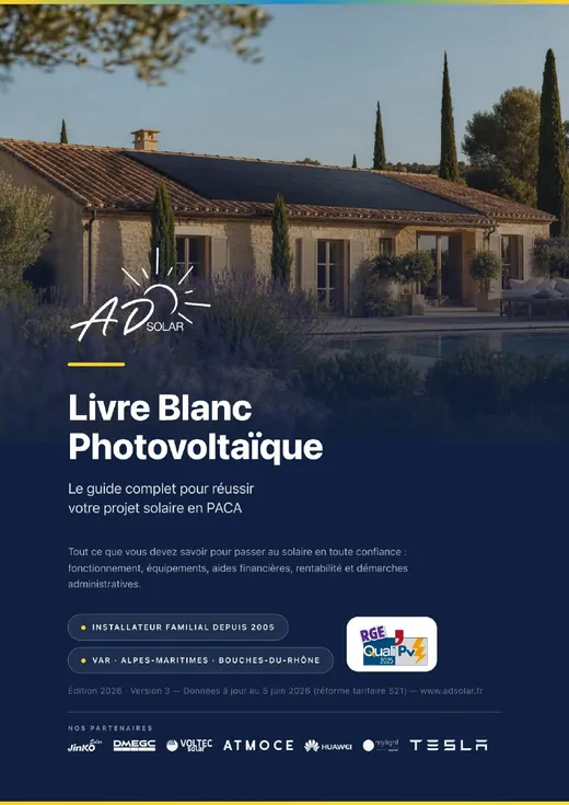 Couverture du livre blanc photovoltaïque ADSolar